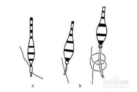 如何绑钓鱼线浮漂，钓鱼入门绑线浮漂